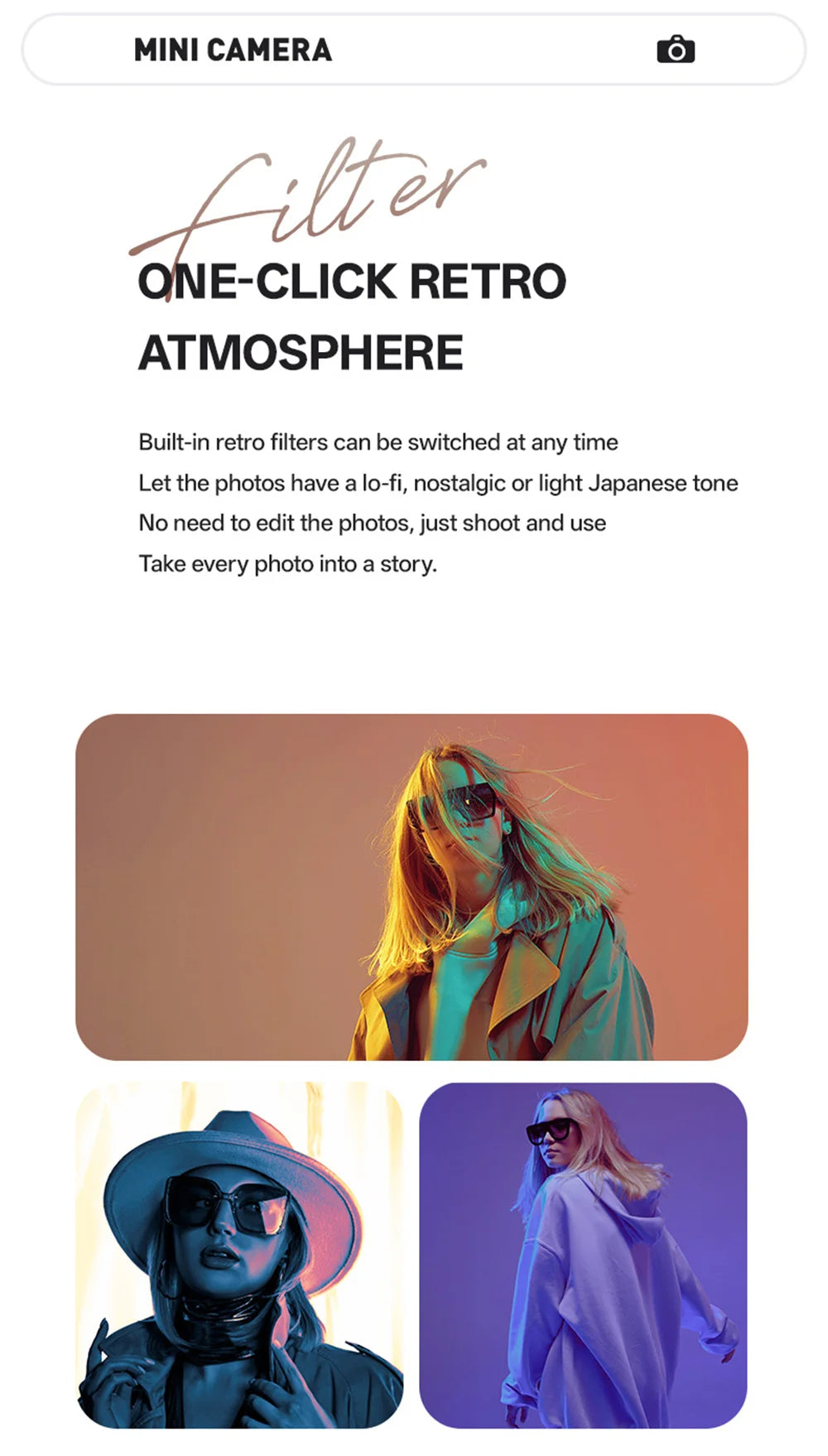 2025 New Thumb Pocket CCD Digital Camera HD Retro Mini Camera Portable Keychain Camera Outdoor Travel Photo Recorder Gift Y6000