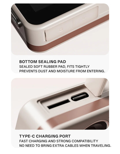 2025 New Thumb Pocket CCD Digital Camera HD Retro Mini Camera Portable Keychain Camera Outdoor Travel Photo Recorder Gift Y6000